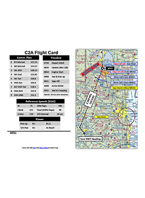 Flight Card preview