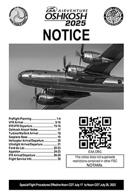 FAA Oshkosh NOTICE (NOTAM) preview